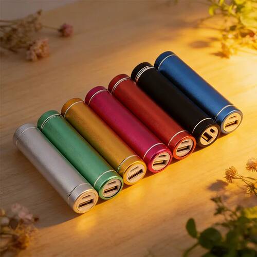 HUA HUA 1PCS 18650 Power Bank Case Kit Cylindrical Aluminum