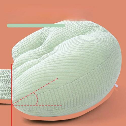 Knitted Cotton Waist Protection Side Sleeping Pillow