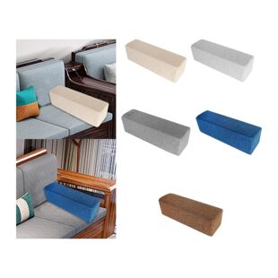 Couch Arm Rest Pillow Rectangular Bolster Pad for Home