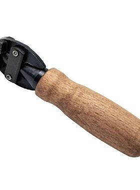 Wooden Handle Metal Clamp 1.2cm Opening Ranges Heat