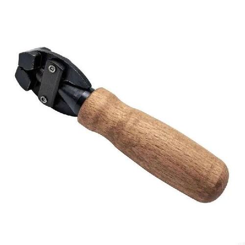 Wooden Handle Metal Clamp 1.2cm Opening Ranges Heat