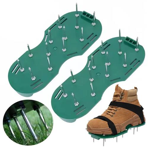 Lawn Aerator Nail Shoes Garden Loose Soil Cultivator Nail