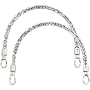 Silver Snake Chain 2pcs Strap Inch Handbag Bag