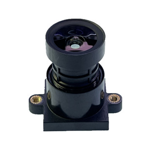 宇瞳800万2.8mm高清M12监控镜头 5MP配底座F1.6 3MP摄像机YT10077