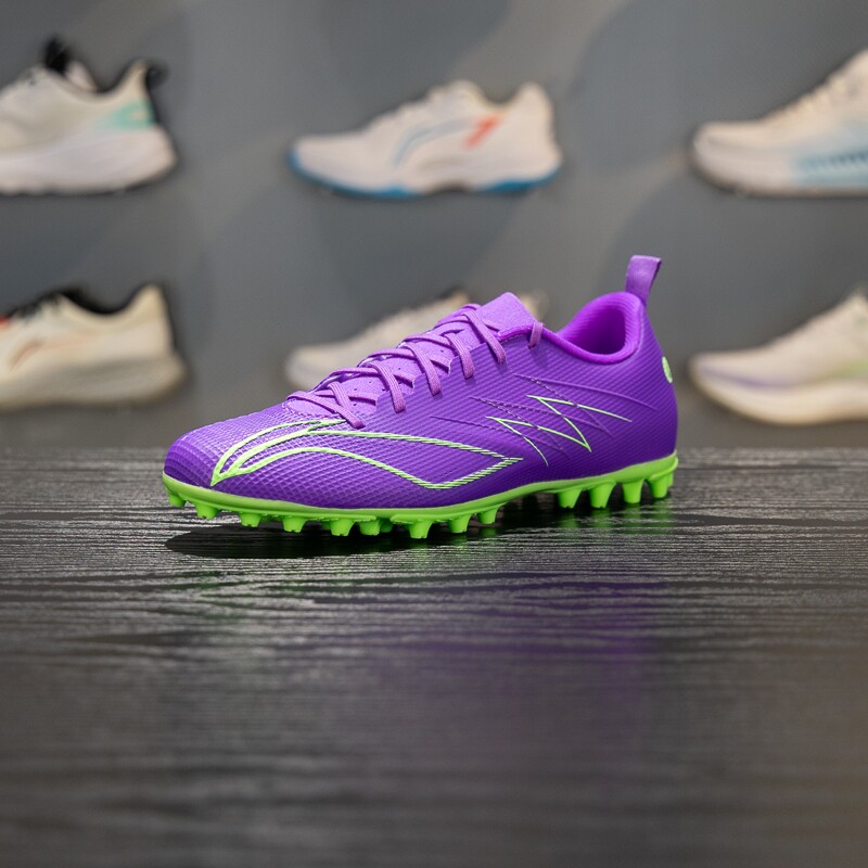 李宁疾影4足球鞋2026成人男女款防泼水碎钉专业训练运动鞋YSFW011