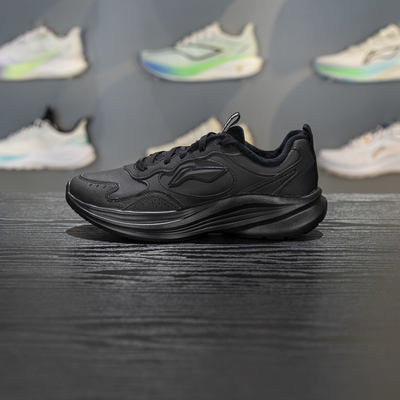 李宁女子减震回弹时尚休闲运动鞋