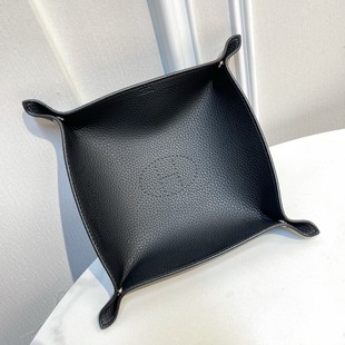 H家头层牛皮置物小托盘