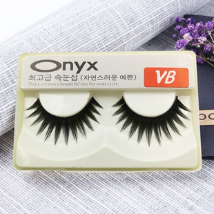 网红抖音眼毛欧内丝ONYX假睫毛VB 眼睫毛自然仿真浓密一条10对装