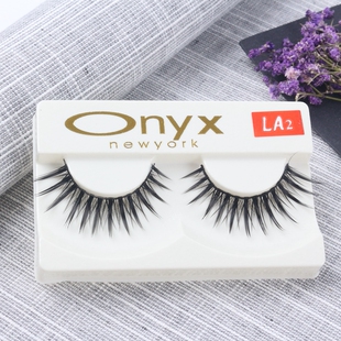 自然裸妆217假睫毛厂家直销水貂毛假睫毛 韩国睫毛厂ONYX假睫毛1A