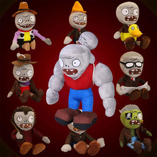 全套植物大战公仔太阳神大战木乃伊儿童玩偶拦路铁桶路障海盗僵尸