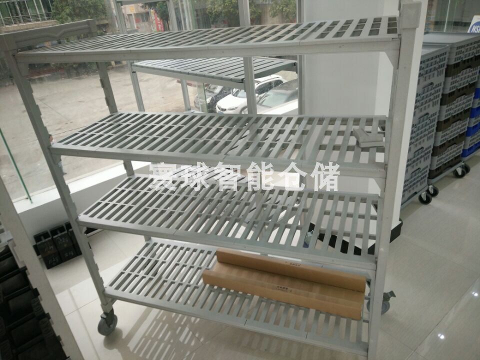 塑料环保组合四层架图片