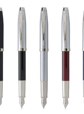 全球联保 包邮犀飞利sheaffer 100系列 磨砂黑 红色钢笔礼盒 刻字