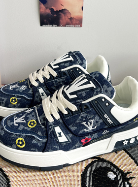 春季鞋子男鞋增高潮流板鞋男款 ins新款透气百搭情侣高级休闲鞋女