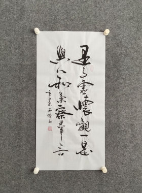 纯手写书法字画非印刷可定制