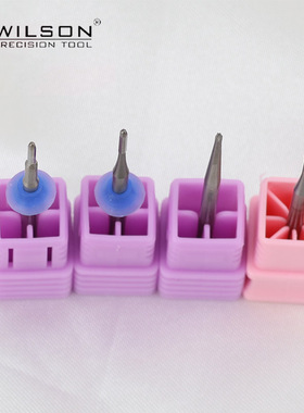 WILSON惠而顺六/七/八边形推后缘甘皮钨钢日式前置处理 美甲工具