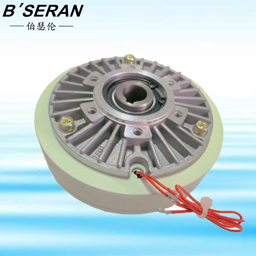 单轴磁粉制动器刹车器双轴磁粉离合器中空空心制动器张力器