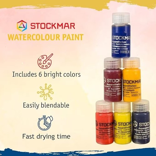 史都曼安全绘画湿水彩颜料20ml