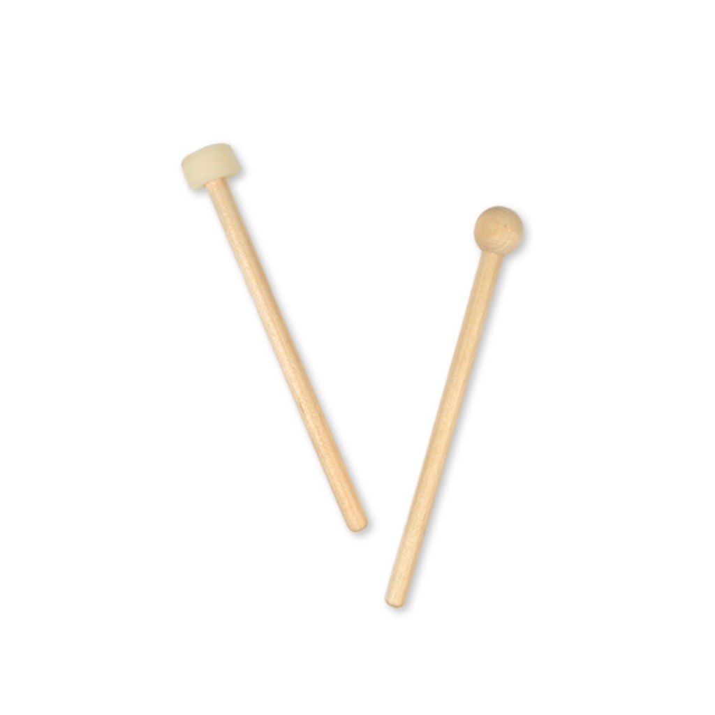 德国进口华德福 乐器奥丽斯Auris钟琴橡皮 槌 木槌 敲锤