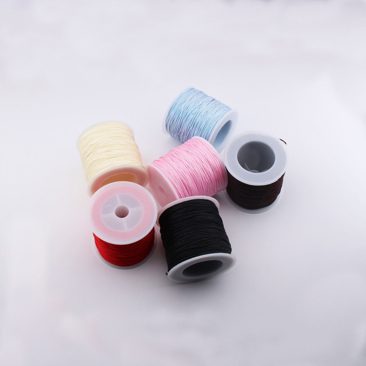 72号玉线编织绳文玩串珠情侣手链手工编织绳项链手编手绳吊坠绳线