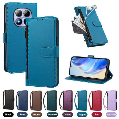 适用红米note15手机壳note14/13保护套redmi turbo5/4插卡支架note12pro翻盖皮套15pro防摔13C全包12/15外壳