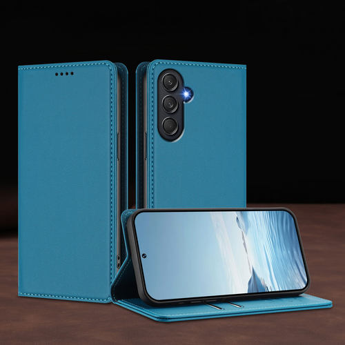 适用三星A57手机壳A37翻盖皮套A56手机套A55超薄A54全包边A53强磁吸A52保护套A36防摔A26插卡A17 A16 A15外壳
