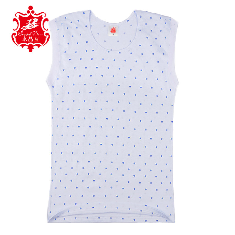 여름 여성 중년 및 노인 순면 스웨터 노인 민소매 반팔 셔츠 어머니 면화 조끼 바닥을위한 느슨한 속옷