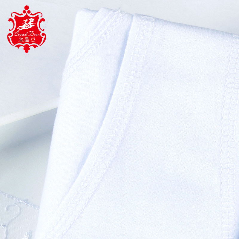 중노년층을 위한 여름 여성용 순면 언더셔츠 조끼 어깨가 넓은 면 속옷 노인용 플러스 지방 속옷