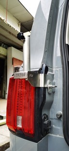 长城H9装饰 魏派坦克300改装件多功能后尾门备胎支架旗杆架天线架