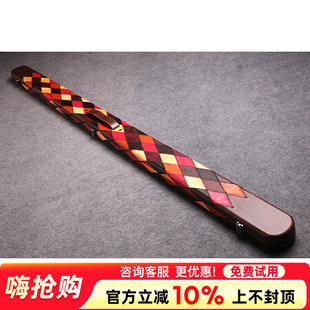职业级PU皮通杆斯诺克黑八台球三槽杆盒杆桶双槽 超赞质感倾心推荐