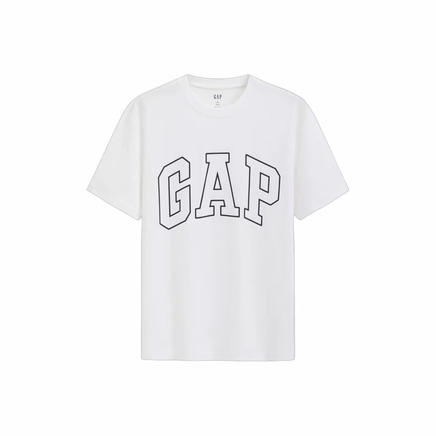 Gap男女装2025春季新款纯棉印花logo短袖T恤宽松美式上衣725617