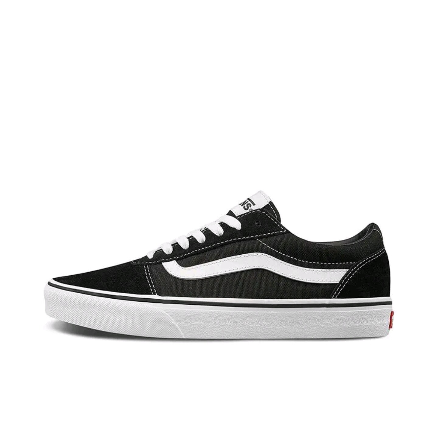 Vans Ward Active 经典 舒适百搭 低帮 板鞋 男女同款 黑白