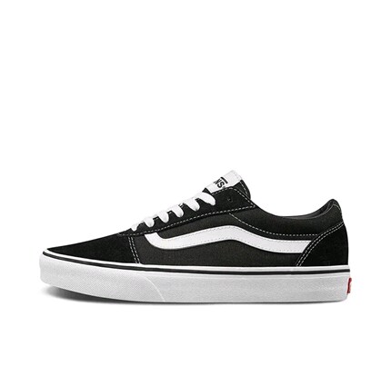 Vans Ward Active 经典 舒适百搭 低帮 板鞋 男女同款 黑白