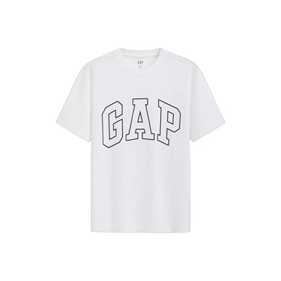 Gap男女装春季经典款印花宽松短袖T恤美式725617