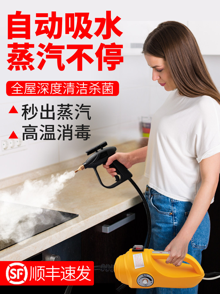德国进口高温高压蒸汽清洁机清洗厨房空调烟机沙发家电消毒洗车机