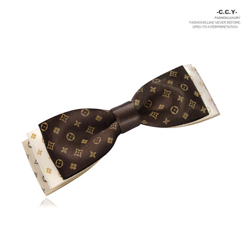 原创蝴蝶结发夹高级感欧美