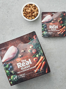 部分现货~[HaBe]thereal正品人类级别食材冻干狗粮 韩国代购