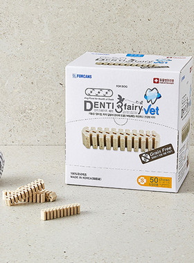 部分现货~A02[HaBe]Forcans DentiFairyVET营养洁齿棒磨牙棒韩国