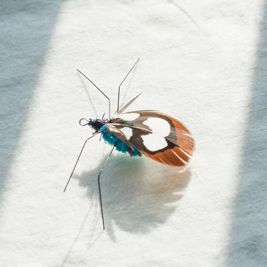 部分现货~[HaBe]韩国代购逗猫棒替换头多种小虫子 猫咪玩具