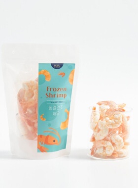 现货~ [HaBe]SUSU无添加冻干虾猫咪狗狗零食韩国代购