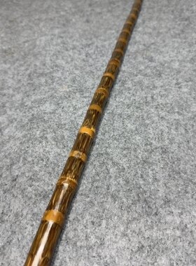 长度1.2直径2.1到2.2精美实心竹金丝竹手杖登山杖 盘玩把玩