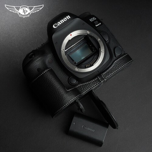 TP台湾EOS牛皮套5d3手柄相机包