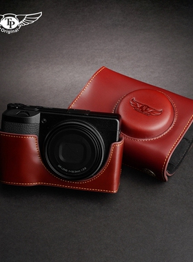 台湾TP原创 Ricoh理光GR3x相机包GR3真皮皮套GRIII保护套牛皮套