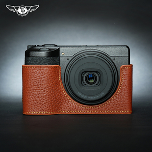 台湾TP 理光GR4皮套GRiv相机包GR4保护套壳真皮配件手工牛皮手柄