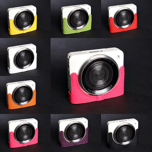 【台湾TP】真皮Canon佳能N2相机包底座Powershot N2包皮套袋 可爱 - 封面