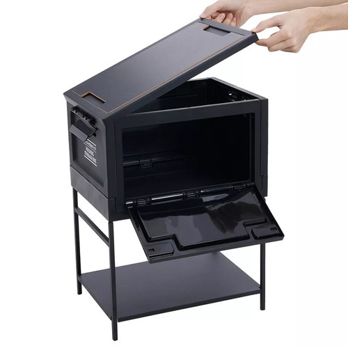 折叠便携户外露营收纳箱桌