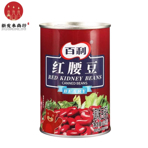 百利红腰豆罐头432g
