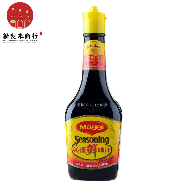 包邮 雀巢magg美极鲜味汁400ml美味鲜海鲜寿司生抽酱油凉拌调味