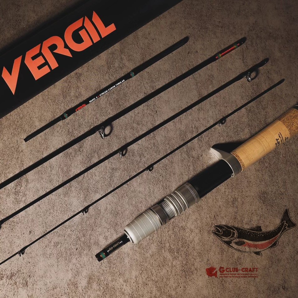 G CLUB·CRAFT VERGIL574+維吉 溪流多节特有手柄路亚竿,户外/登山/野营/旅行用品,路亚竿,淘宝优惠券,粉丝福利购,淘宝优惠卷