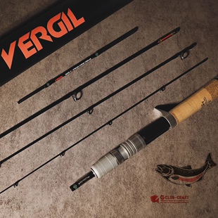 G CLUB·CRAFT VERGIL574+維吉 溪流多节特有手柄路亚竿