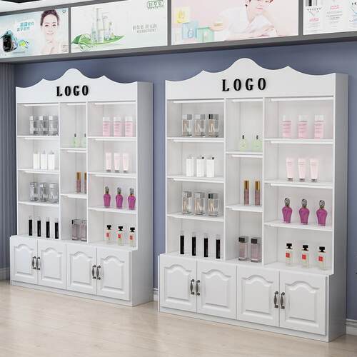 产品展示柜货美甲架护肤容